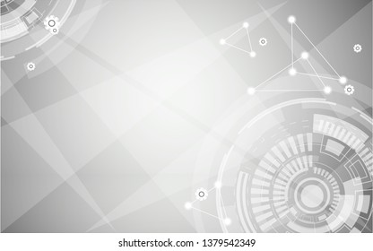  beautiful vector illustration modern  technology systems creative design for background.