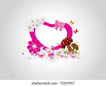 beautiful vector illustration for valentine day