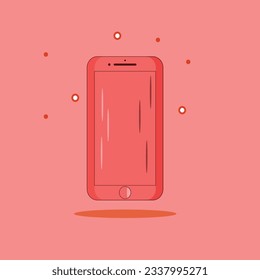 beautiful vector i-phone icon display