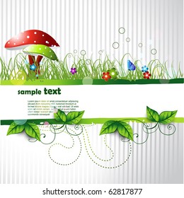 beautiful vector landscape design with space for your text