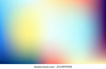 Fondo colorido del gradiente de la luz del Vector hermoso