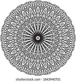 Beautiful Vector Mandala Art Circular Pattern Stock Vector (Royalty ...