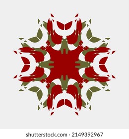 beautiful vector beautiful mandala, color combination, abstract, flower, decoration, creative, decorative, symmetrical, circular