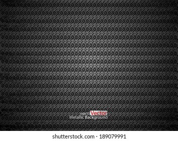 Beautiful vector metallic abstract background