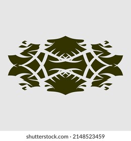 bello mosaico vectorial arte único decoración creativa rara