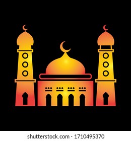 beautiful vector of mosques for Islamic worship