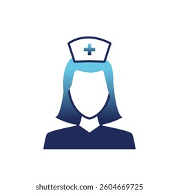 Beautiful vector of a nurse