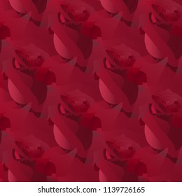 Beautiful vector ornament of roses