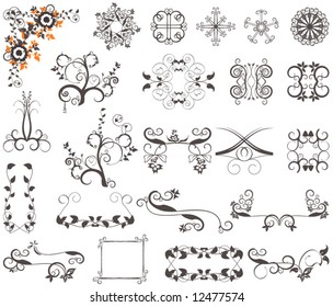 Beautiful Vector Pattern Collection - 23 Design Elements