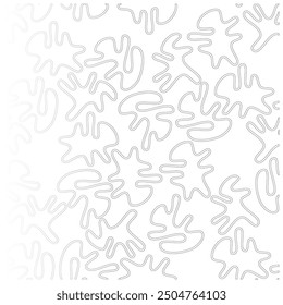 Beautiful vector pattern featuring seamless white flowers with petals on blooming branches and leaves. Perfect for backgrounds, textiles, and nature-themed designs.