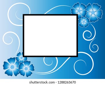 Beautiful Vector of a Photo Frame