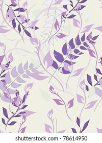 Beautiful vector a seamless pattern floral