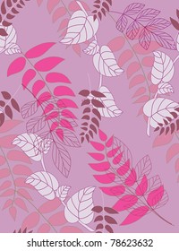 Beautiful vector a seamless pattern floral