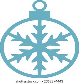 Beautiful vector silhouette related to Christmas