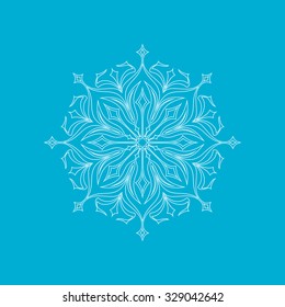 Beautiful vector snowflakes for you design