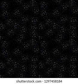 Beautiful vector space view of , galaxy, earth. Space seamless pattern on black isolated background. Hypnosis and illusion.