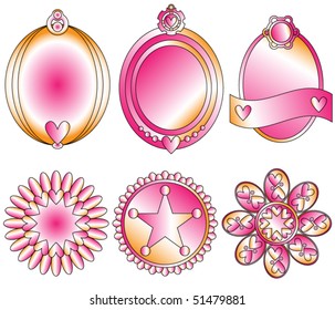 Beautiful vector tag or label collection