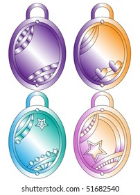Beautiful vector tag or label collection