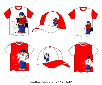 Beautiful vector t-shirt hip hop design