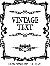 beautiful vector vintage collection