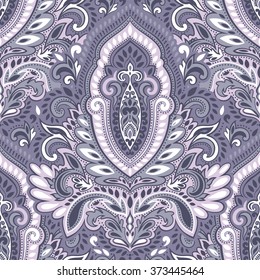 Beautiful vector vintage floral leaf seamless pattern 