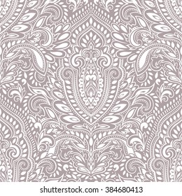 Beautiful vector vintage floral leaf seamless pattern 