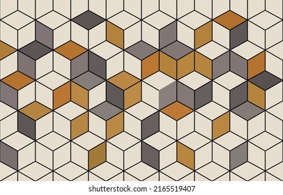 ilustración de 3d de hermosos fondos de pantalla vectorial