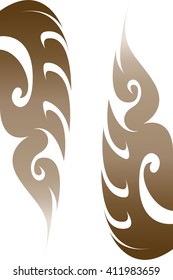 Beautiful vertical stripe pattern vector