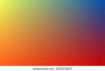 Beautiful vibrant colorful gradient background with smooth texture and glowing effect.