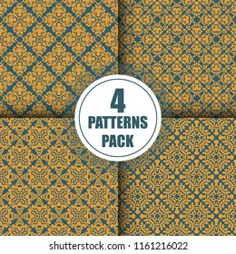 Beautiful vintage arabesque pattern design

