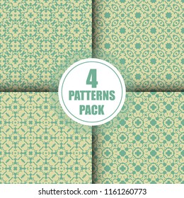 Beautiful vintage arabesque pattern design
