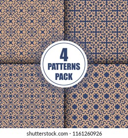 Beautiful vintage arabesque pattern design

