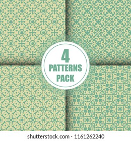 Beautiful vintage arabesque pattern design

