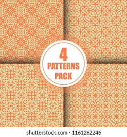 Beautiful vintage arabesque pattern design
