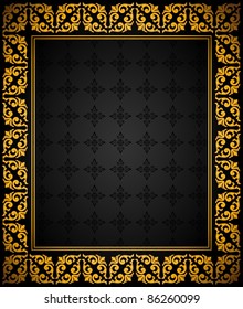 Beautiful vintage background. Vector