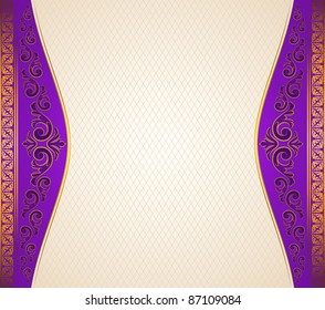 Beautiful vintage background. Vector