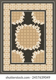 beautiful vintage carpet design 119