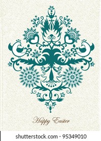 Beautiful vintage Easter background