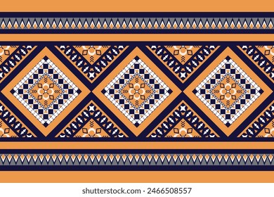 Beautiful vintage fabric seamless pattern 