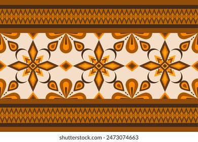Beautiful vintage fabric seamless pattern 