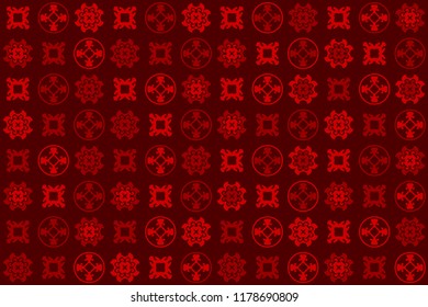 Beautiful vintage floral pattern design