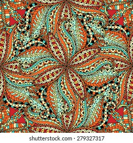 Beautiful vintage floral seamless pattern. Vector illustration