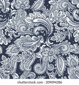 Beautiful vintage floral seamless for your business