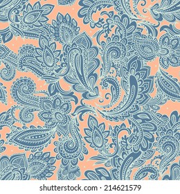 Beautiful vintage floral seamless for your business
