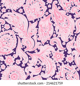 Beautiful vintage floral seamless for your business