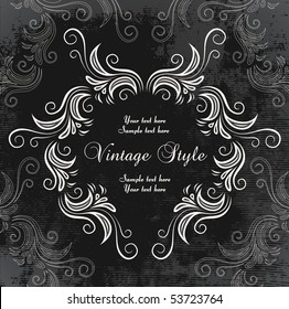 beautiful vintage frame