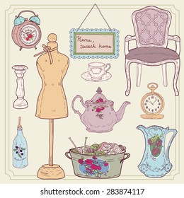 Beautiful vintage home things, interiors stuff
