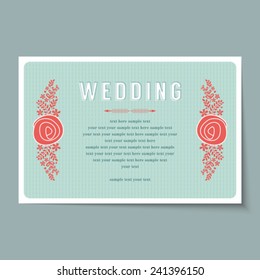 Beautiful vintage invitation cards Layouts