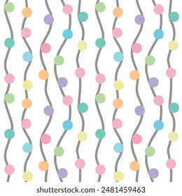 Beautiful vintage light line pattern 