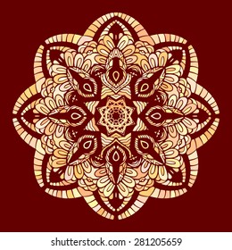 Beautiful vintage mandala pattern for your design.